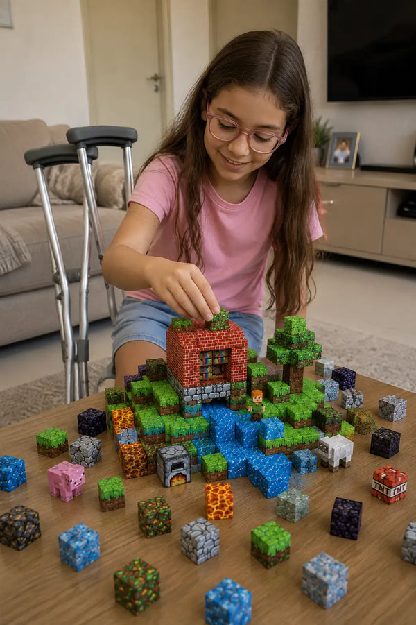 MagCraft – Blocos Magnéticos de Construção Infantil | Criativae