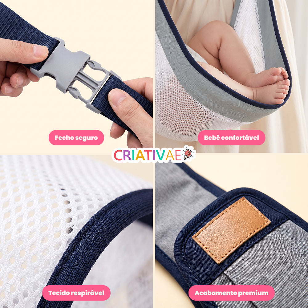 Canguruko Criativaê - Sling Ajustável para Transporte Seguro do Bebê