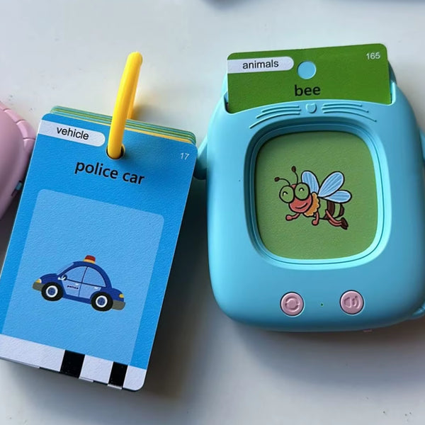 Card Kids - Cards Falantes Educacionais para Desenvolvimento Cognitivo e Linguístico - 224 palavras