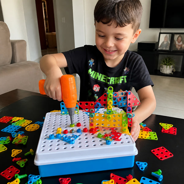 Tecto 3D - Brinquedo de Quebra-cabeça em Mosaico 3D