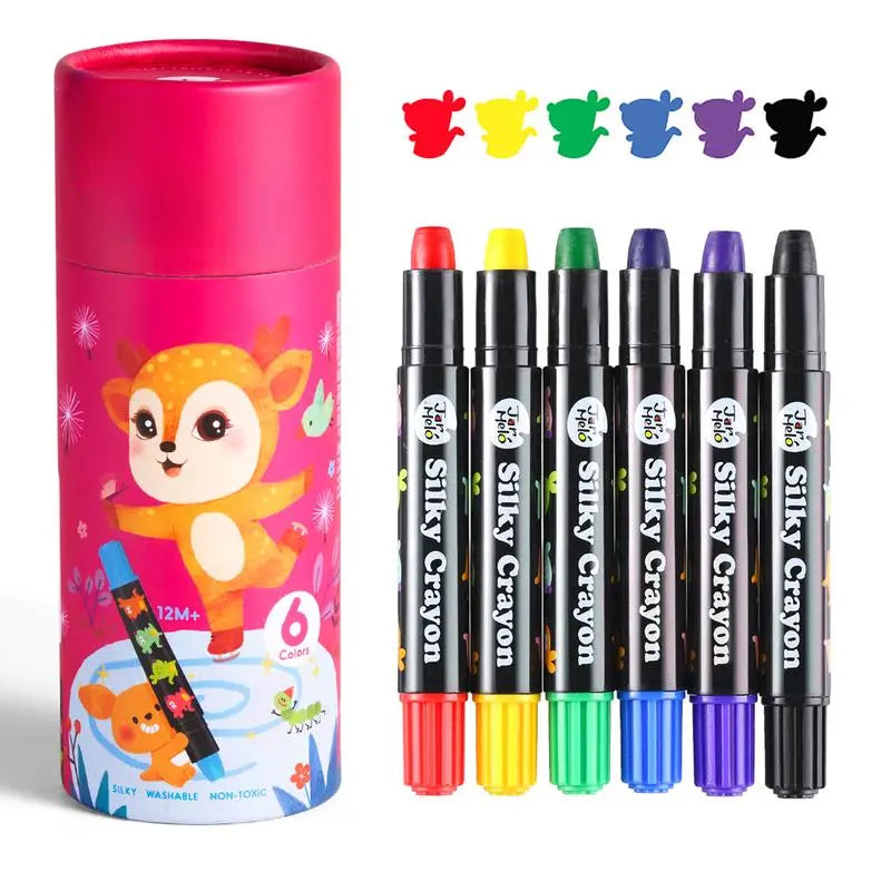 Giz pintura à óleo Jumbo Twistável Criativae – Cores Vivas, Mãos Felizes! | CRIATIVAE