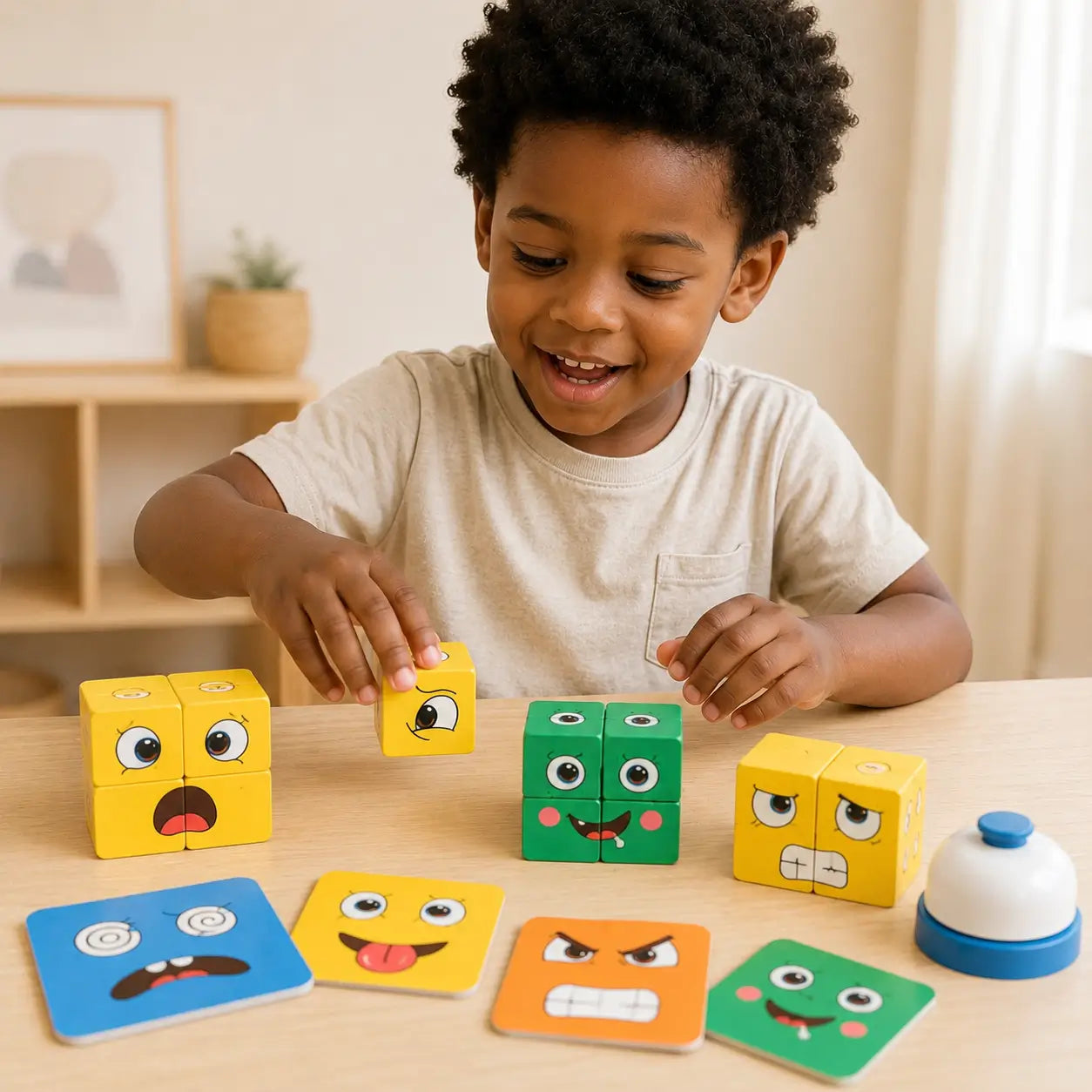 Depois — Expressadinho Criativaê - Jogo Educativo de Expressões Faciais e Emoções