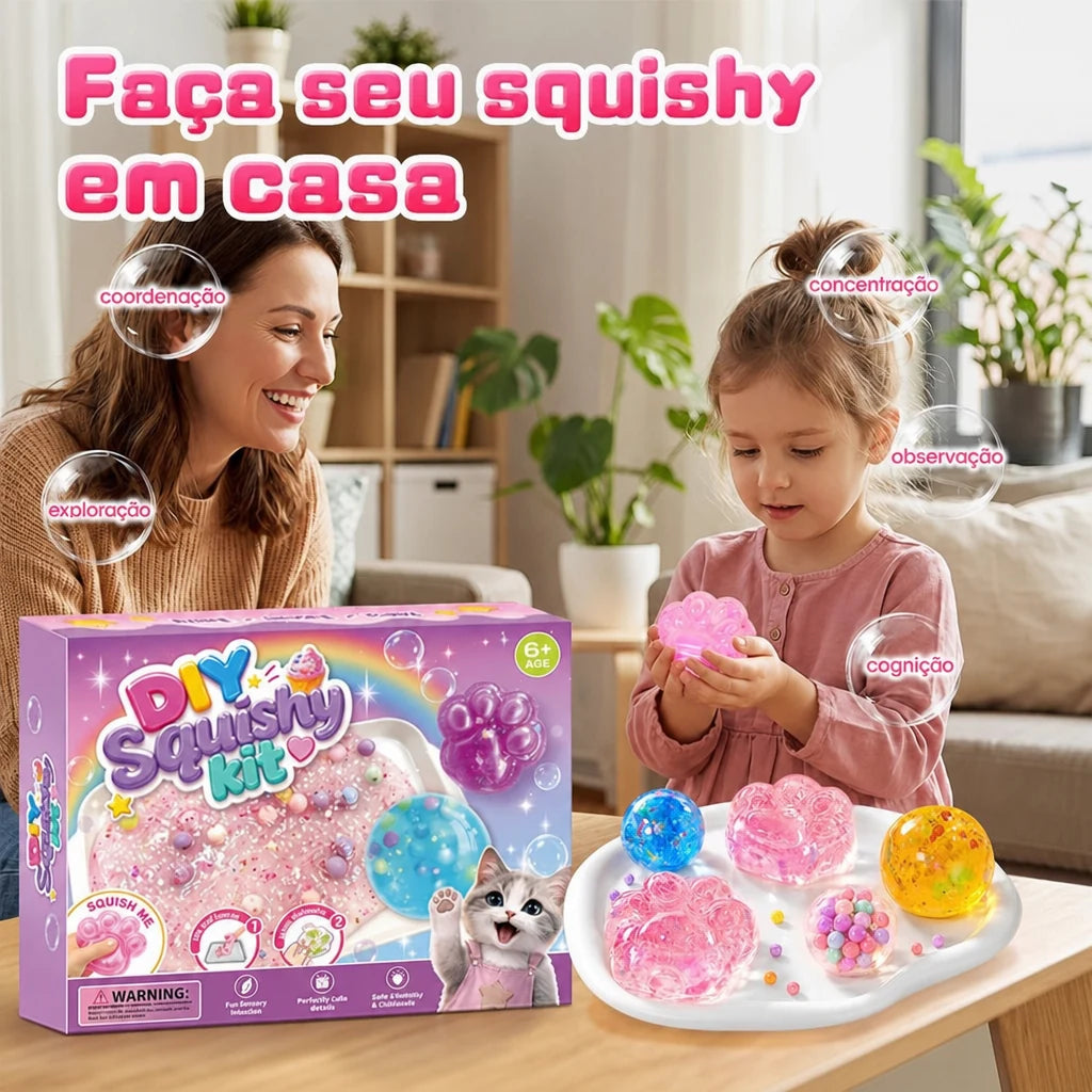 Faça seu squishy em casa