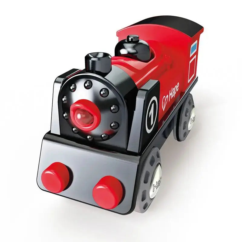 Trenzinho Infantil de Madeira com Luzes e Design Alemão Premium – Hape