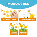 Mundo das Folhas – Kit de Pintura 3D com Folhas Criativas | CRIATIVAE