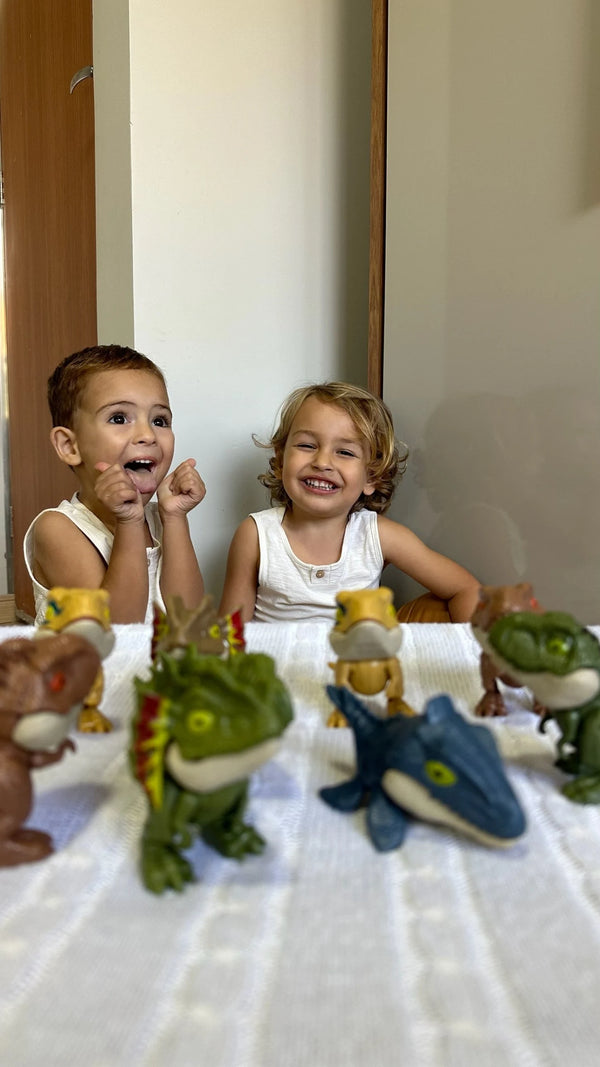 Kit Nhacssauros Criativaê - Kit Dinossauros de Brinquedo Anti-stress