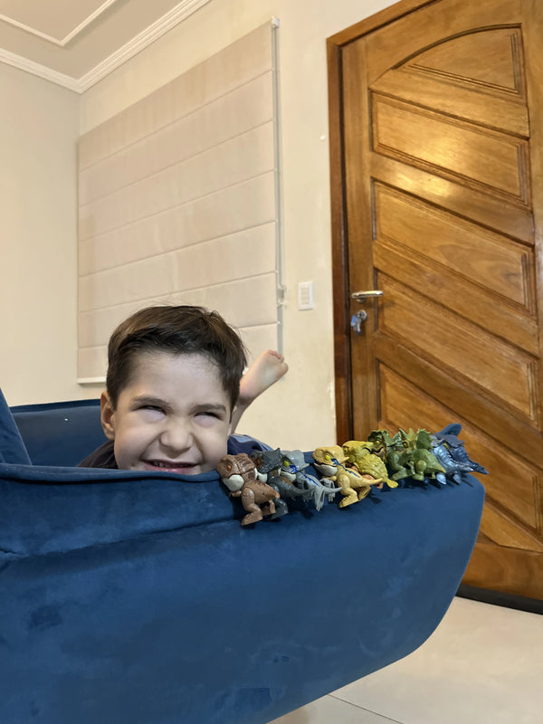 Kit Nhacssauros Criativaê - Kit Dinossauros de Brinquedo Anti-stress