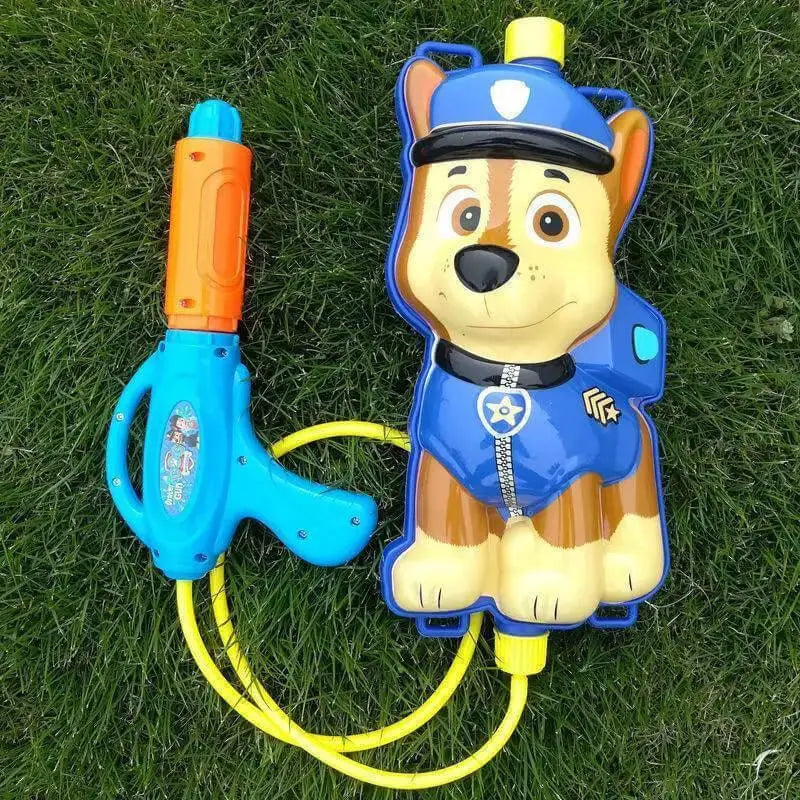 Áqua Blast - Mochila Recipiente com Aspersor de Água + Brinde Exclusivo 3+ Criativaê Chase Patrulha Canina