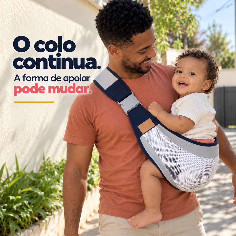 Canguruko Criativaê - Sling Ajustável para Transporte Seguro do Bebê