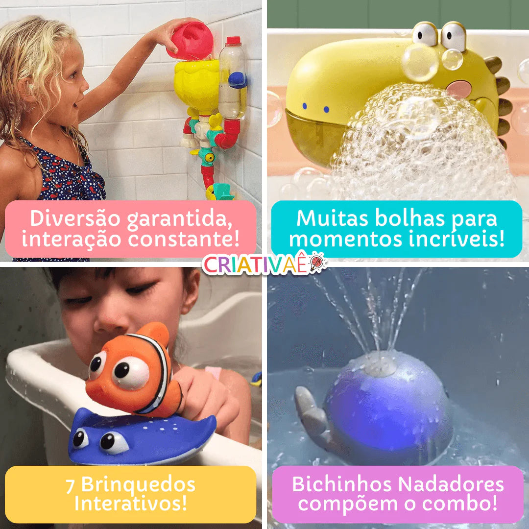 Combo Banho Mágico + Brinde Exclusivo 0-2 Criativaê