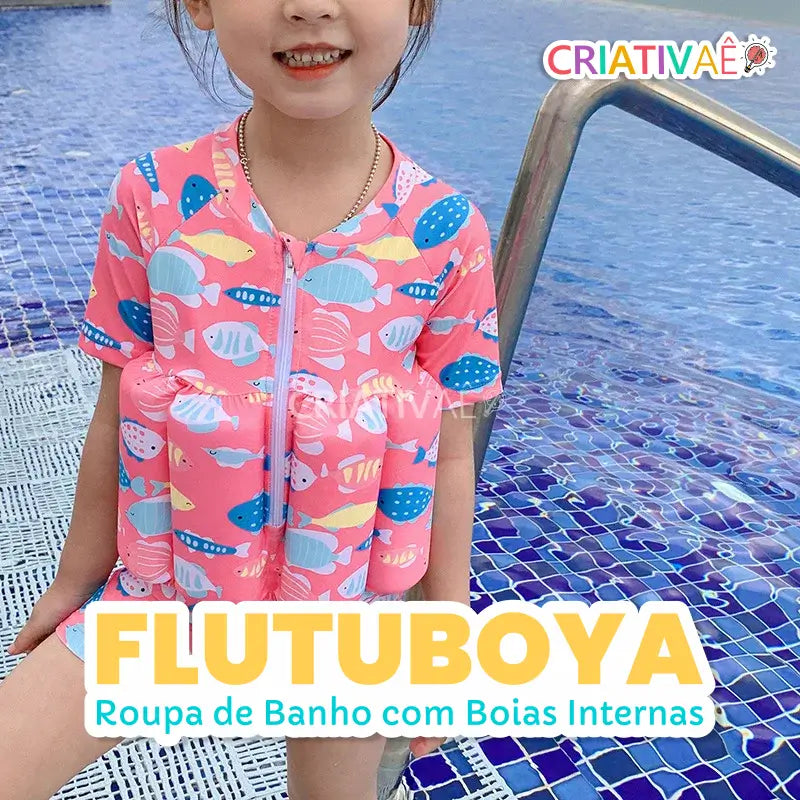 FlutuBoya - Roupa de Banho com Boias Internas FlutuBoya - Roupa de Banho com Boias Internas Criativaê 