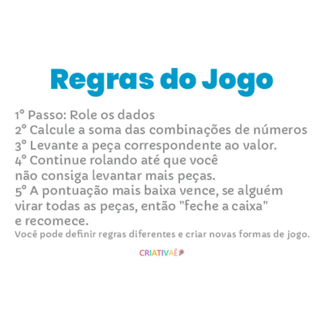 Genius Kids - Jogo de Tabuleiro Educativo para Cálculos Matemáticos Genius Kids - Jogo de Tabuleiro Educativo para Cálculos Matemáticos Criativaê