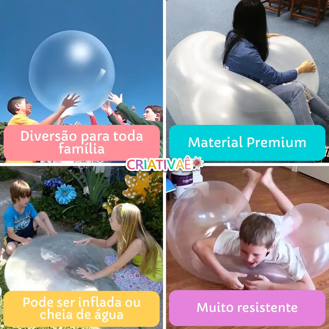 Gigantball - Bola Inflável Gigante Gigantball - Bola Inflável Gigante Criativaê