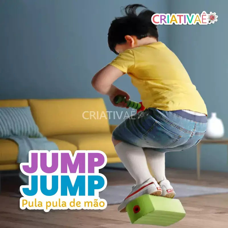 Jump Jump- Pula pula de mão 3+ Criativaê 