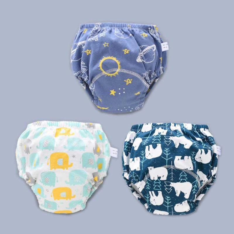 Kit 3 Fraldas para Desfralde Confort Cute Baby Premium Kit 3 Fraldas para Desfralde Confort Cute Baby Premium Criativaê Kit A P(3-6kg) 