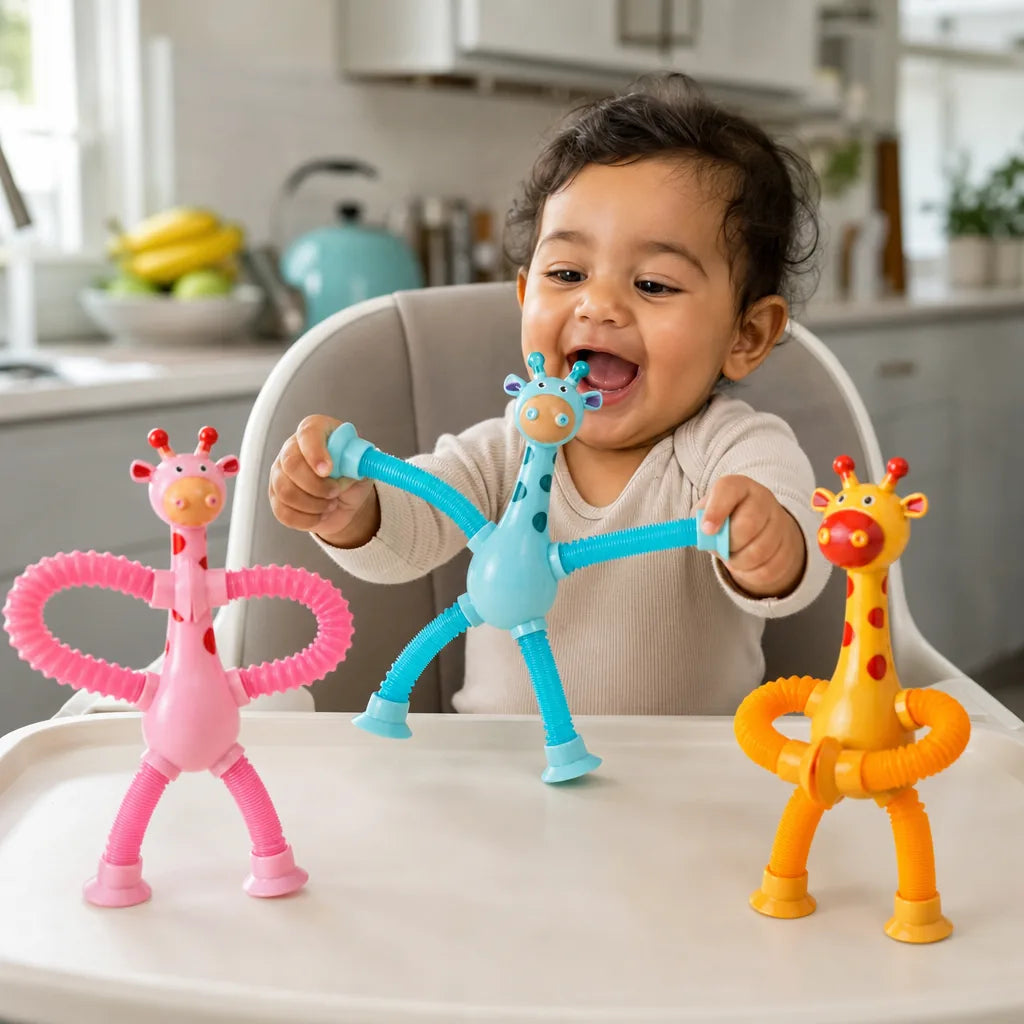 Kit com 4 Giraesticas em uso, foto lifestyle