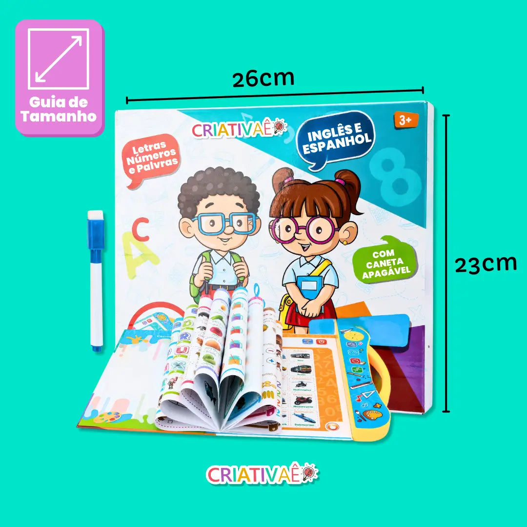 Livro Trillingo - Livro Professor de Inglês e Espanhol Apagável Livro Trillingo - Livro Professor de Inglês e Espanhol Apagável Criativaê