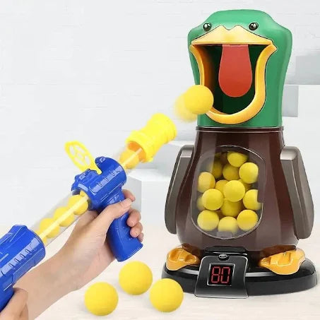 Mira Duck - Brinquedo Infantil de Tiro ao Alvo + Brinde Exclusivo 3+ Criativaê Modo Individual 