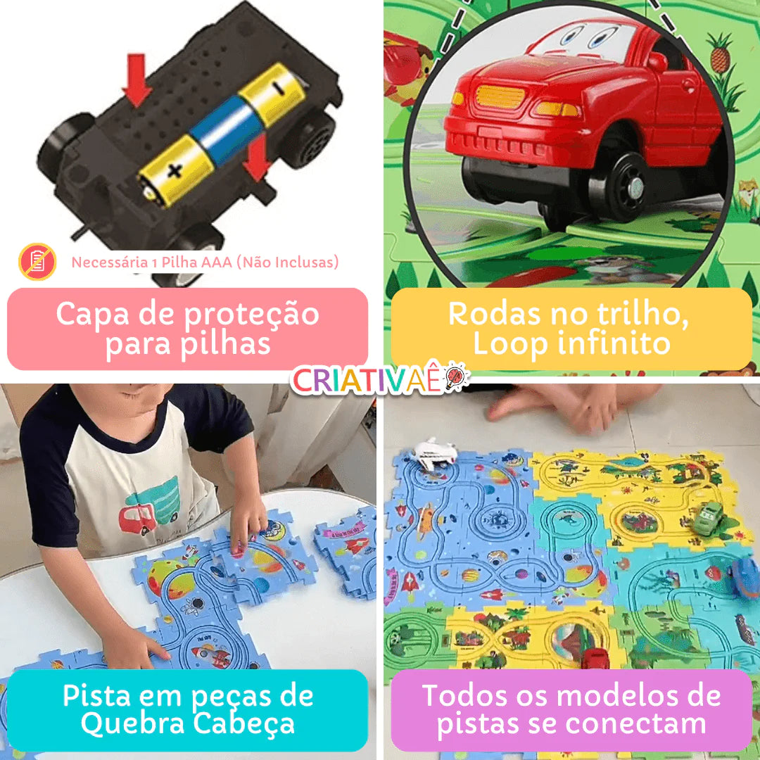 Pista Maluca + Brinde Exclusivo 3+ Criativaê