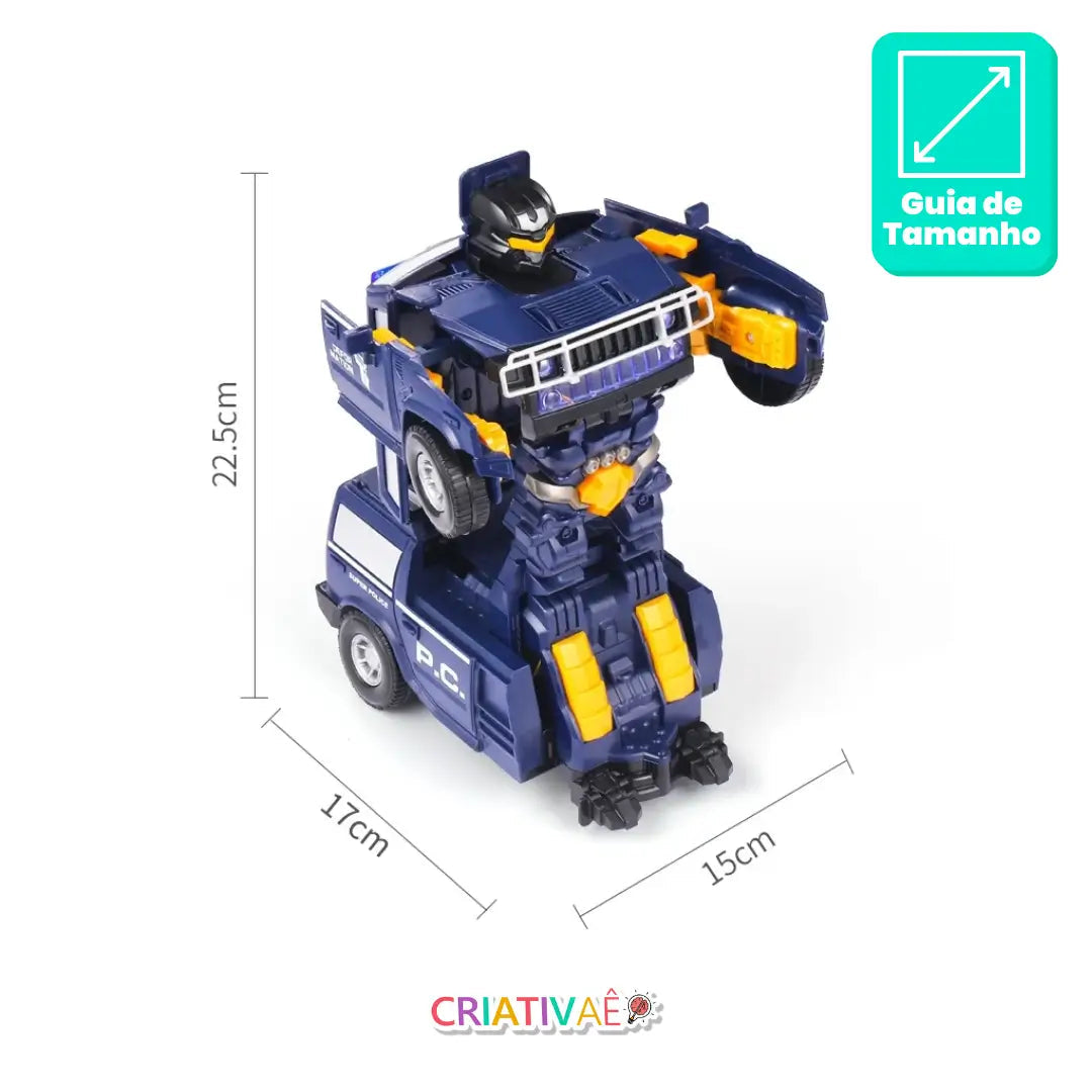 Robotcar - Robô transformer Carro Robotcar - Robô transformer Carro Criativaê