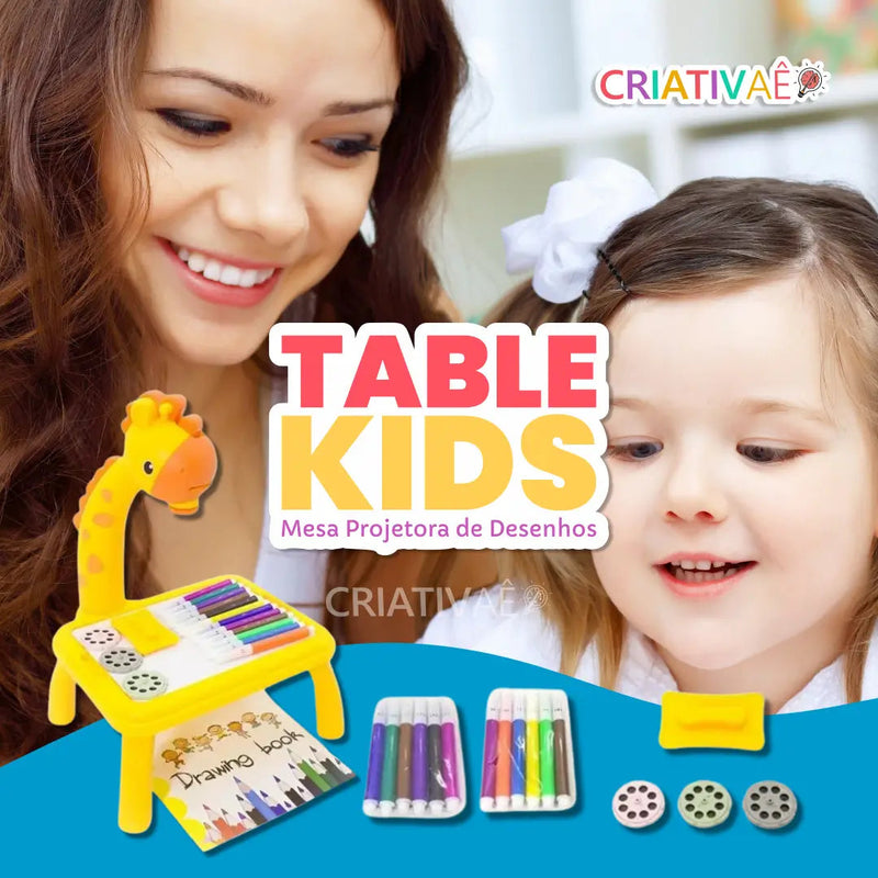 Table Kids - Mesa Projetora de Desenhos Interativos Infantil Table Kids - Mesa Projetora de Desenhos Interativos Infantil Criativaê 