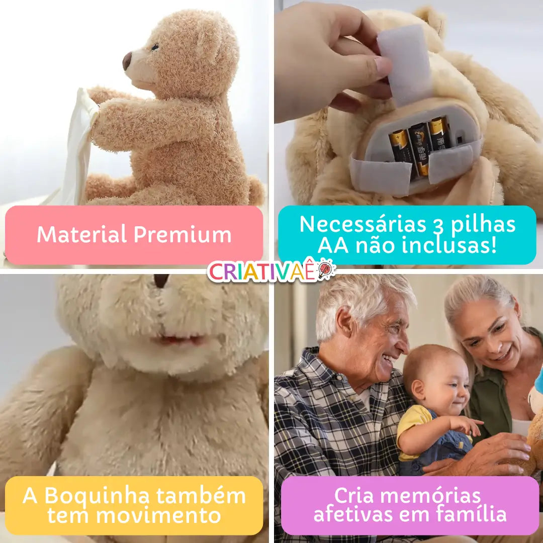 Teddy Esconde - Ursinho Cadê? Achou! Teddy Esconde - Ursinho Cadê? Achou! Criativaê