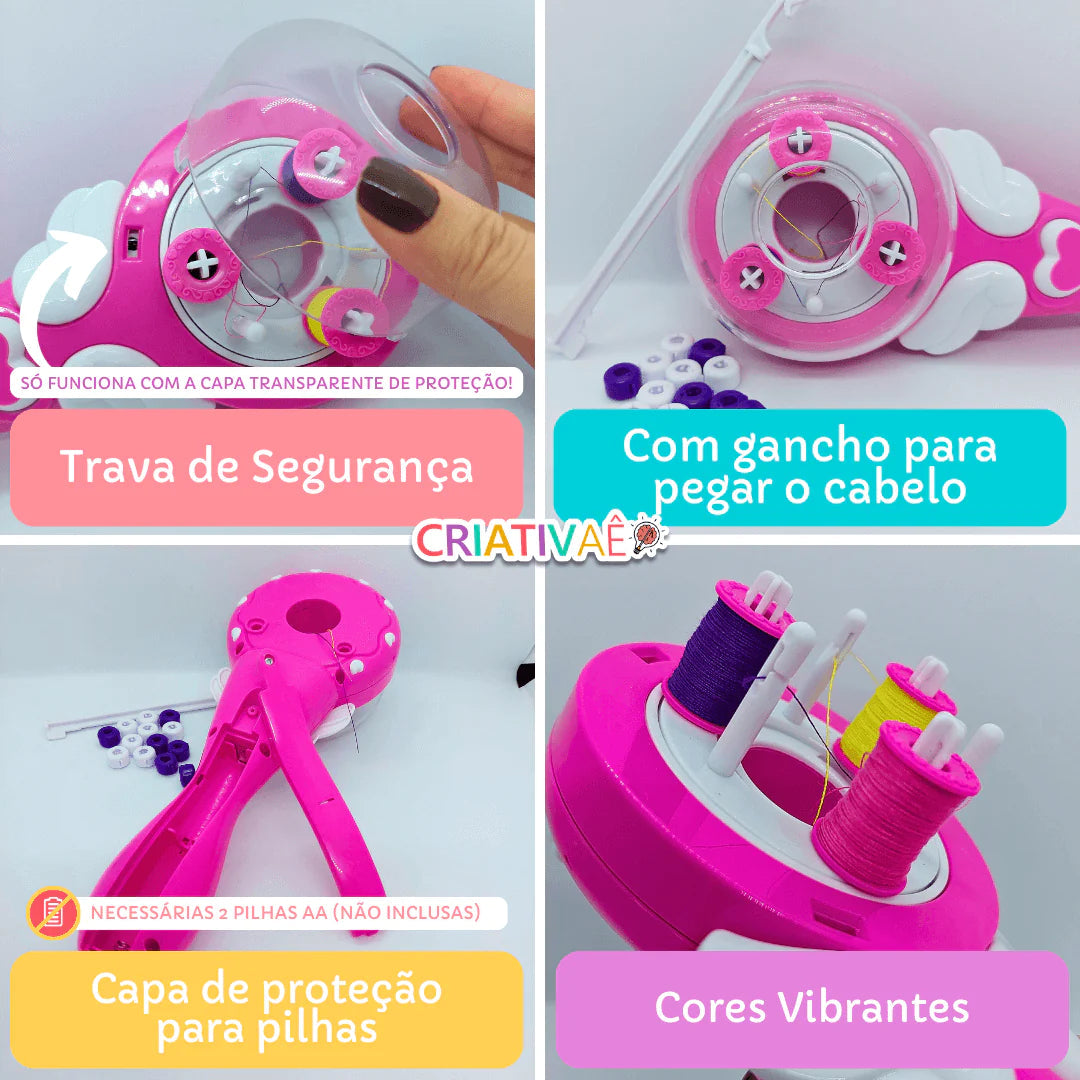 Tererê Twist - Decorador de Cabelos + Brinde Exclusivo 3+ Criativaê