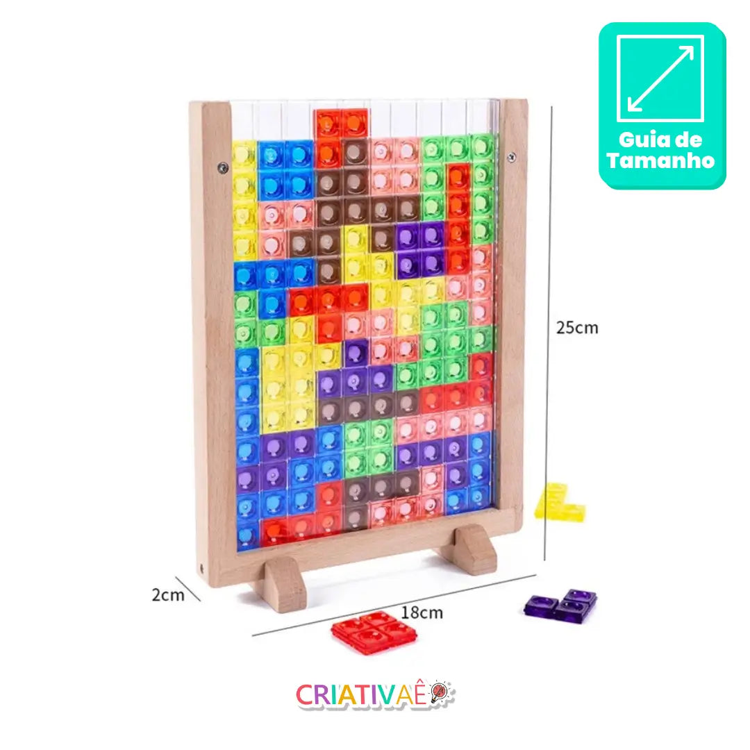 Tetraks - Empilhe peças, complete linhas. Tetraks - Empilhe peças, complete linhas. Criativaê