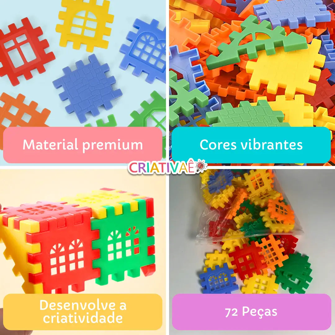 ToyConstrói - Blocos de Montar ToyConstrói - Blocos de Montar Criativaê