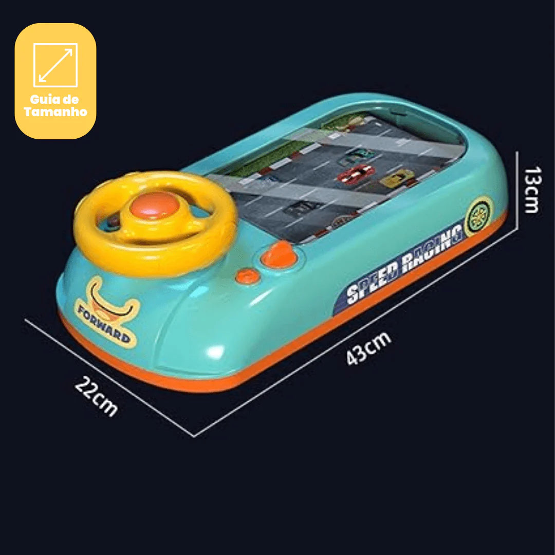 Velociracer - Brinquedo Simulador de Corrida de Carros + Brinde Exclusivo 3+ Criativaê