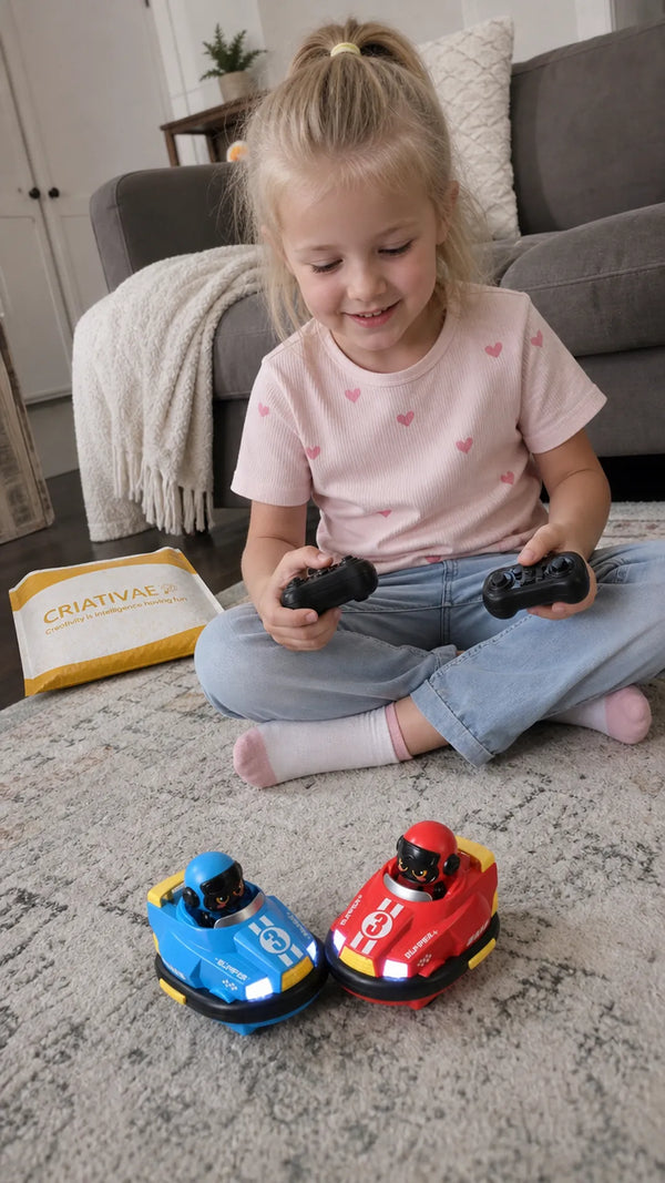 Foto de cliente: crianca com Bumper Car em casa