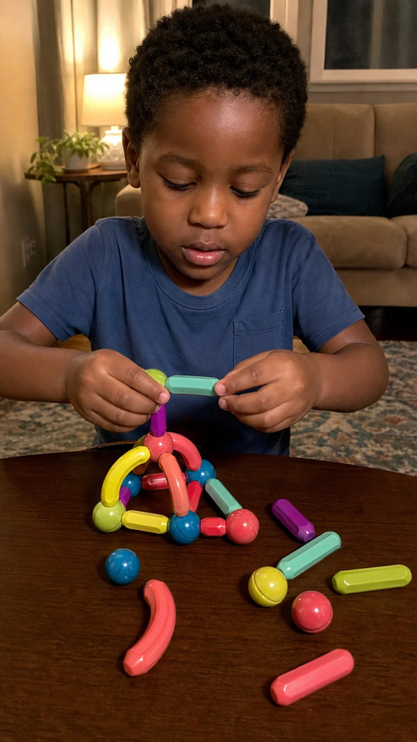 Foto de cliente: crianca com Magna Kids em casa
