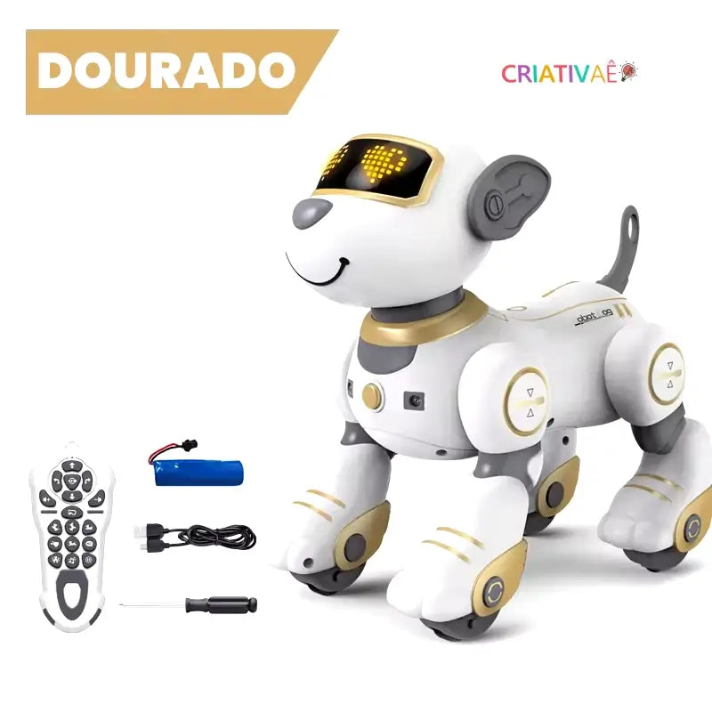 Zoomy Robô Pet - Cachorrinho Robô de Controle Remoto