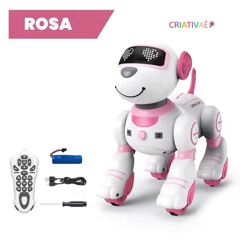 Zoomy Robô Pet - Cachorrinho Robô de Controle Remoto