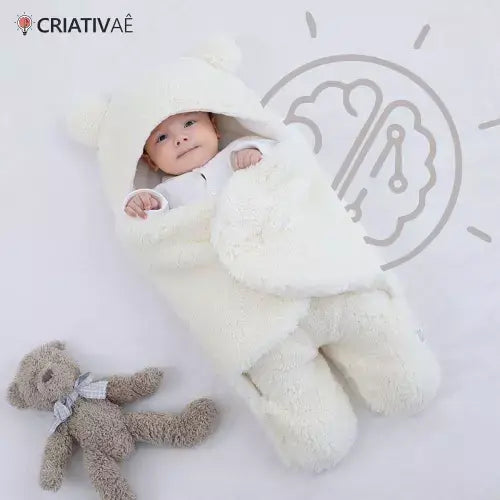 Abraço Dorminhoco I&C 3 Criativaê 0-6 Meses Branco