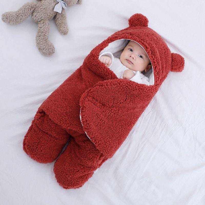 Abraço Dorminhoco I&C 3 Criativaê 0-6 Meses Vermelho