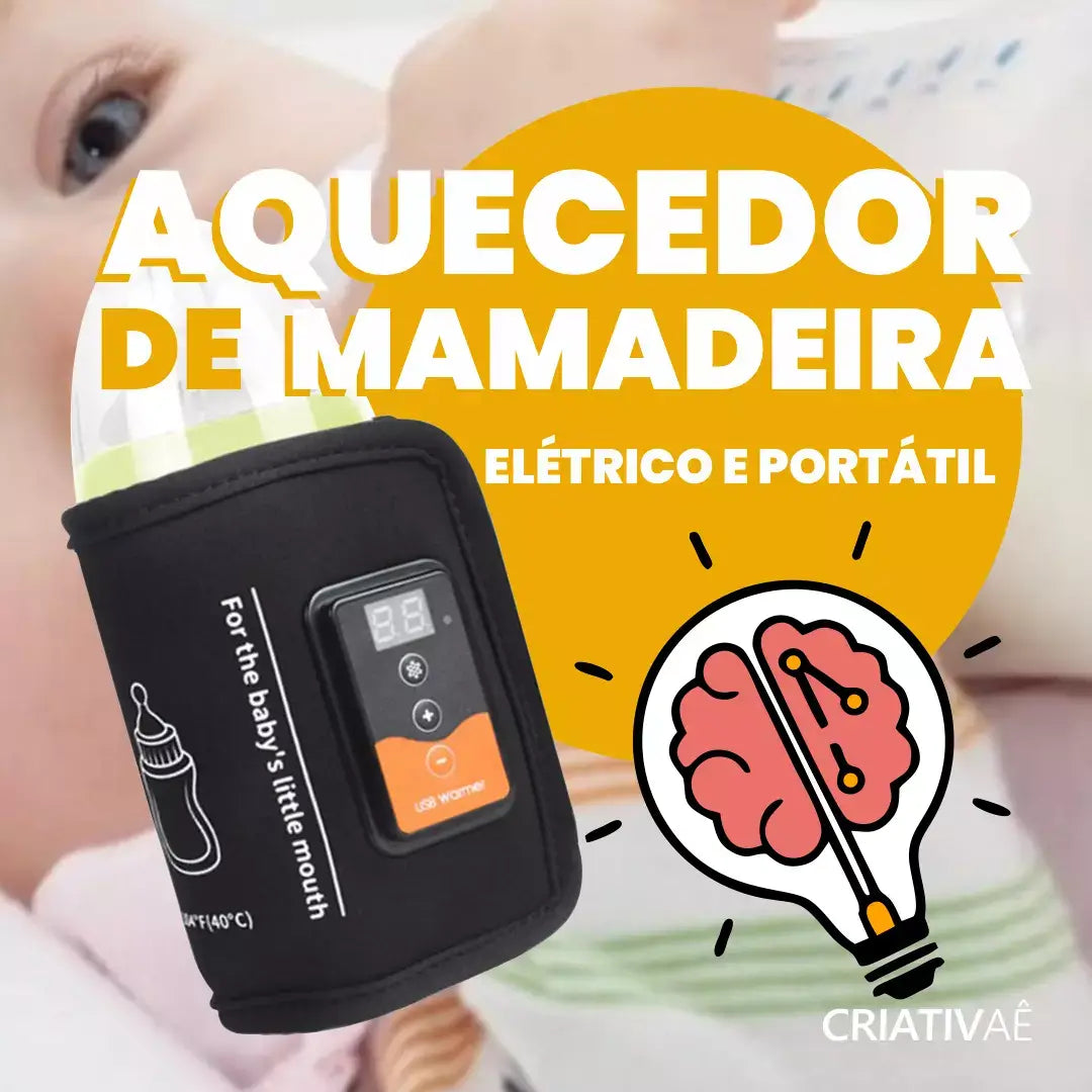 Aquecedor de Mamadeira Elétrico e Portátil I&C 3 Criativaê