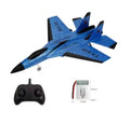 Avião de Controle Remoto Caça SU-35 + Brinde Exclusivo 3+ Criativaê Azul 