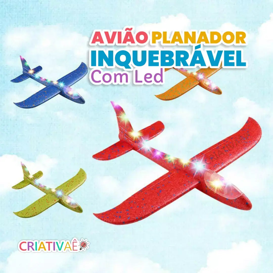 Avião Planador Inquebrável