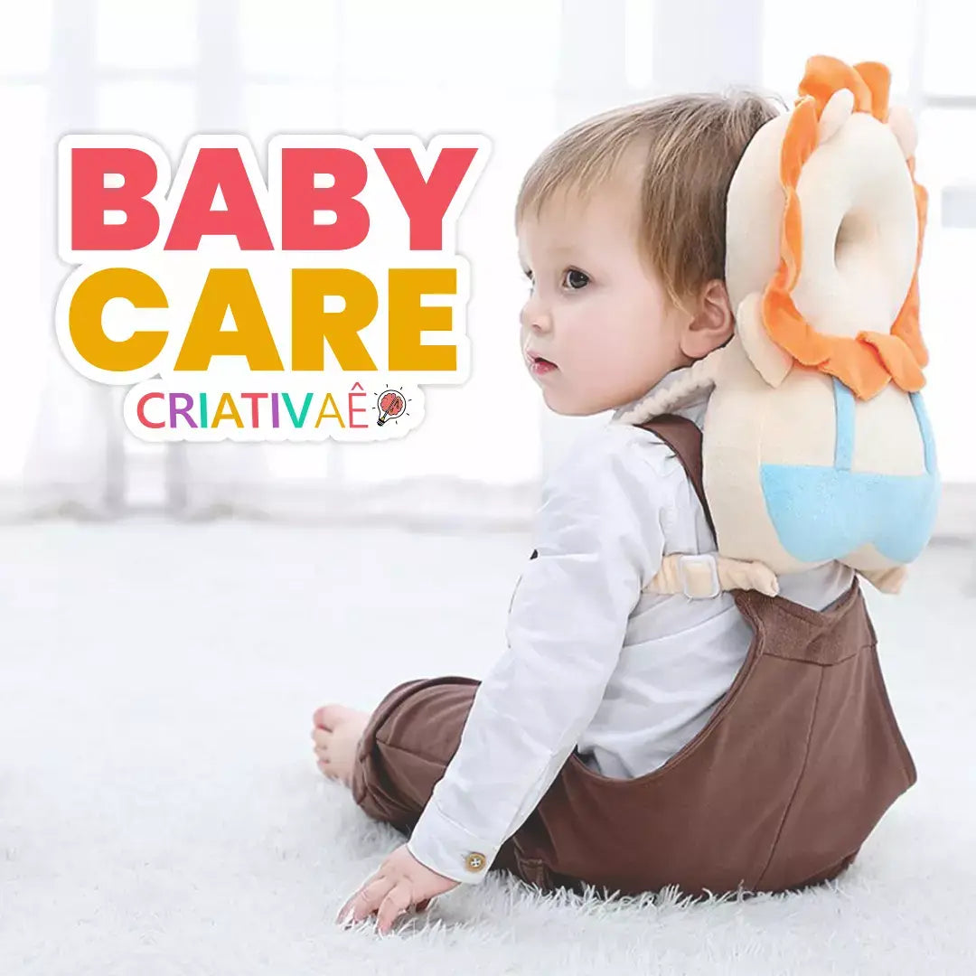 Baby Care - Almofada Protetora de Cabeça para Bebês + Brinde Exclusivo I&C 3 Criativaê