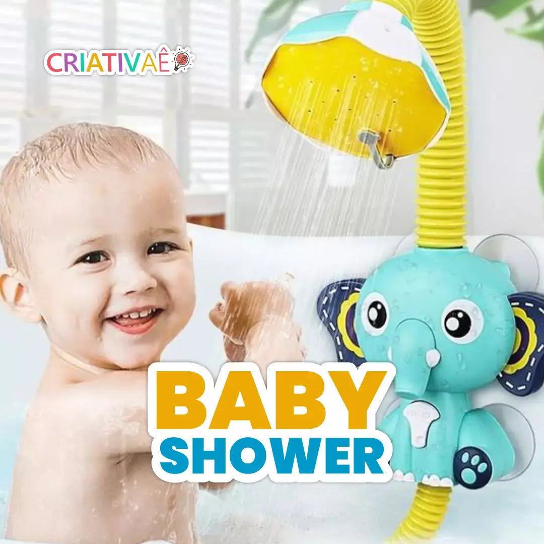 Baby Shower Criativaê - Chuveirinho Infantil Para Banheira + Brinde Exclusivo I&C 3 Criativaê