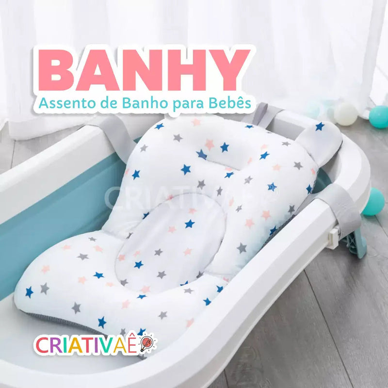 Banhy - Assento de Banho para Bebês 0-2 Criativaê 