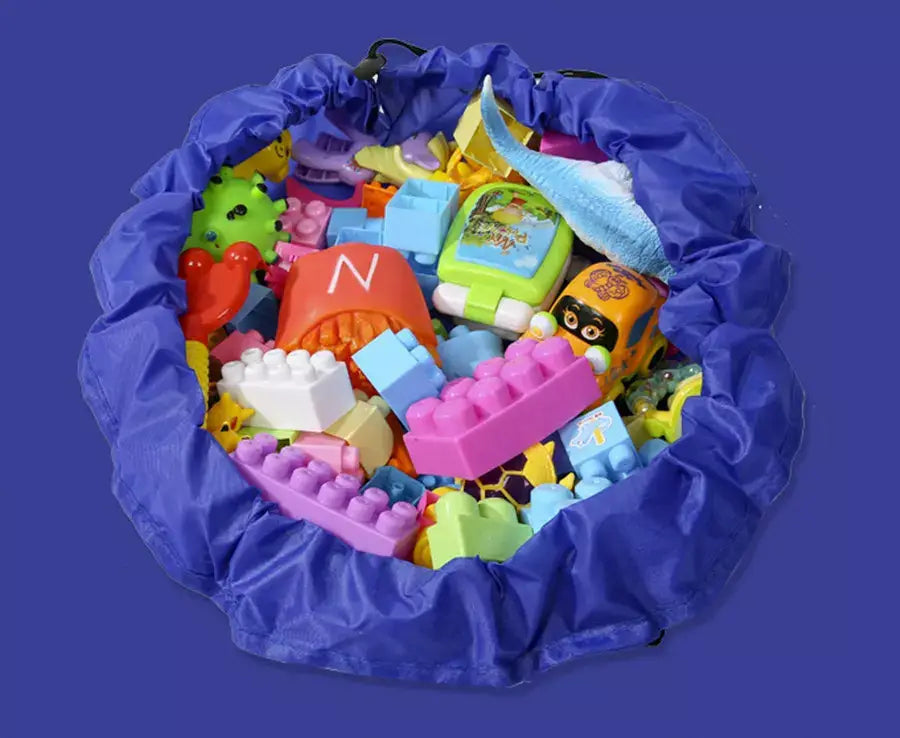 Brincou Guardou - Tapete Saco Porta Brinquedo + Brinde Exclusivo Criativaê