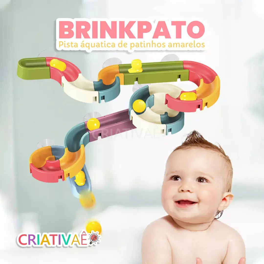 Brinkpatto - Pista áquatica de patinhos amarelos 3+ Criativaê