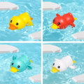 Brinquedo de Banho para Crianças Bichinhos Nadadores - Tartarugas, Sapinhos, Pinguins e Patinhos Criativaê 4 Patinhos 