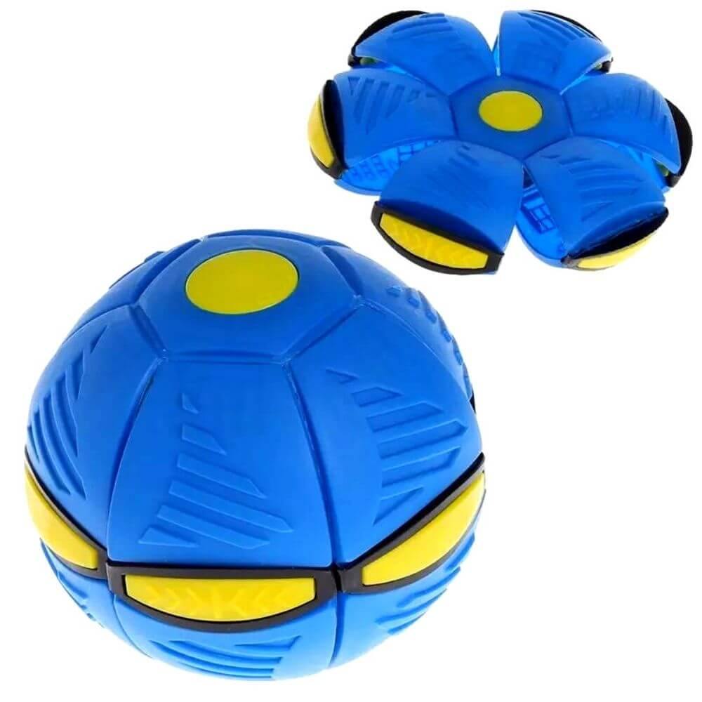 Brinquedo Disco Ball Bola Ovni I&C 3 Criativaê Azul LED