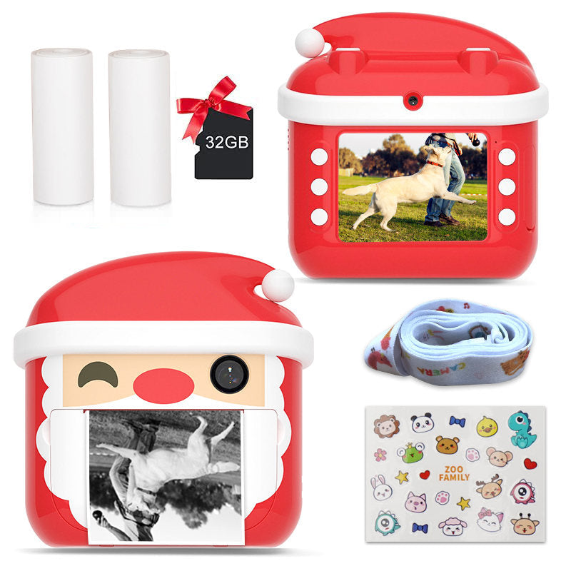 Cam Kids - Câmera Infantil de Impressão Instantânea Criativaê I&C 3 Criativaê Papai Noel