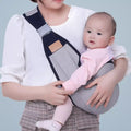 Canguruko - Suporte ajustável para transporte seguro do bebê Criativaê Cinza (Modelo 1) 