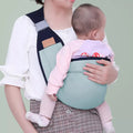 Canguruko - Suporte ajustável para transporte seguro do bebê Criativaê Verde (Modelo 1) 