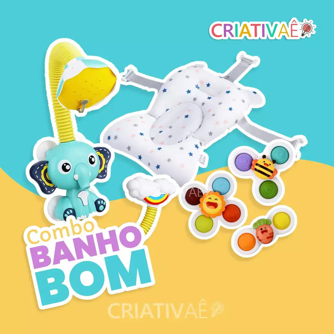 Combo Banho Bom + Brinde Exclusivo Criativaê